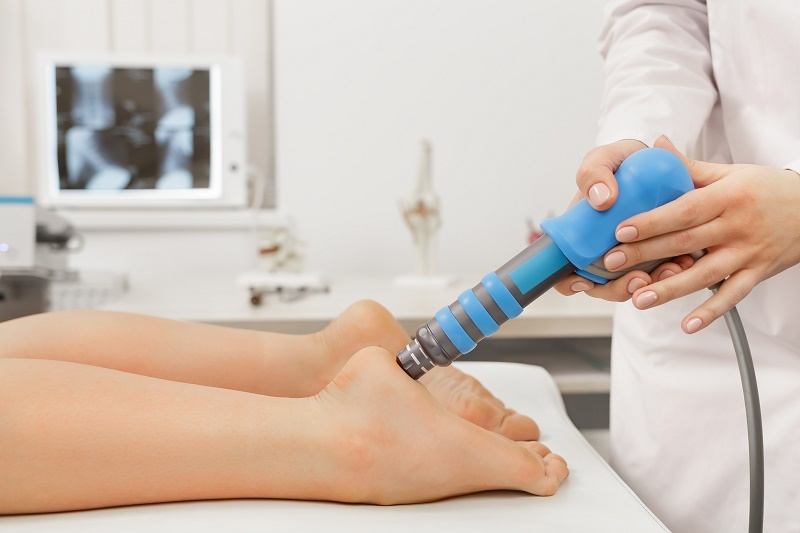 Shockwave Therapy being used as treatment for Plantar Fasciitis
